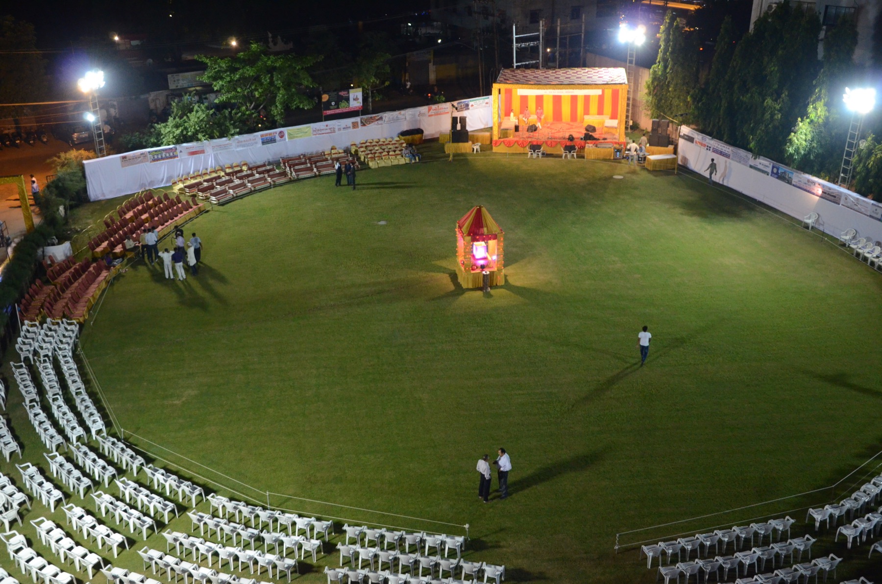 Party plot lawns